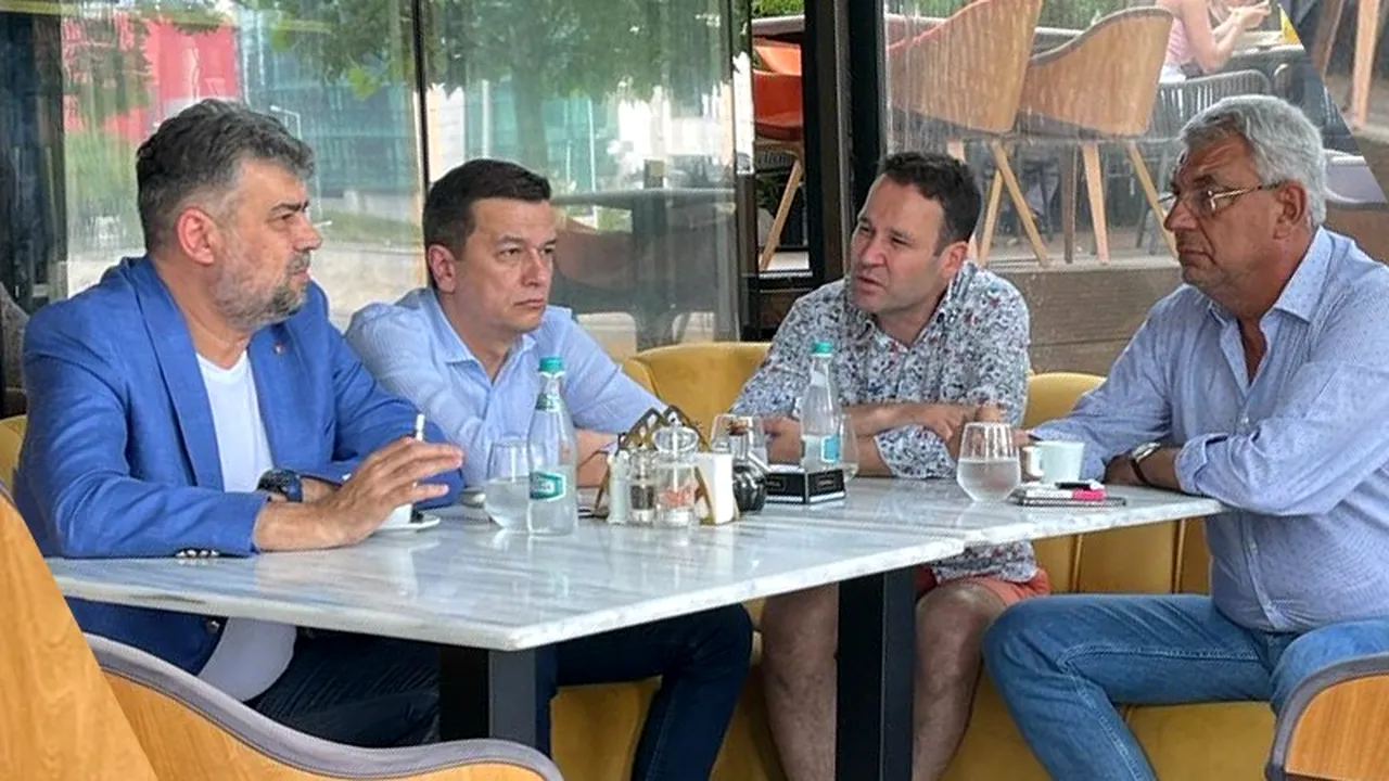IMAGINI EXCLUSIVE | Ce au pus la cale liderii PSD și Robert Negoiță?