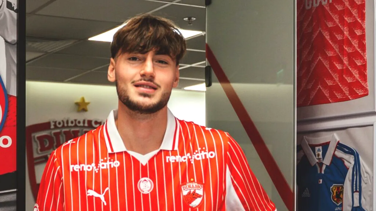 Dinamo l-a PREZENTAT oficial pe Adrian Mazilu. Primele declarații ca jucător al roș-albilor