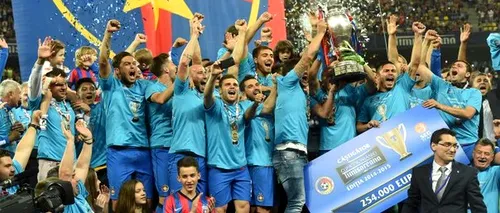 CUPA ROMÂNIEI 2015. Câți români au urmărit meciul dintre Steaua și U Cluj din „tribunele de acasă