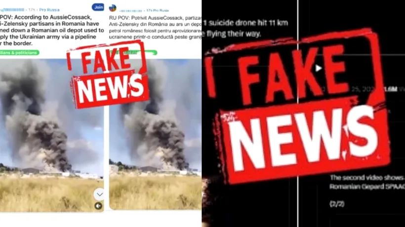 MApN dezminte un FAKE-NEWS despre incendierea unui depozit de carburanți: Informațiile sunt false