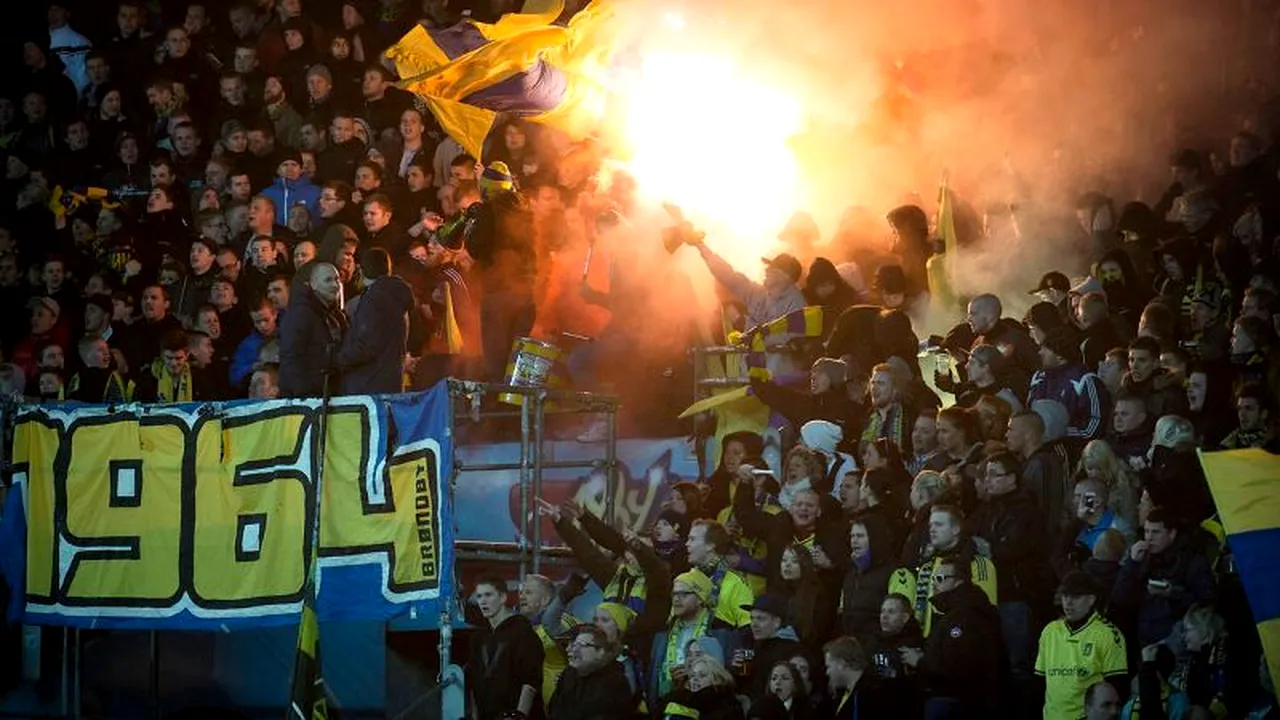 Ce au făcut doi suporteri după un meci din campionatul danez