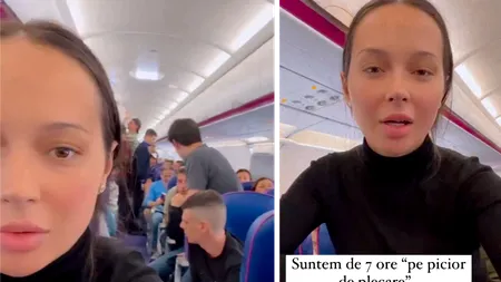 VIDEO | Blocaje și nervi la Wizz Air. Zborul de Cluj, 7 ore întârziere. Vlăduța Lupău: „Este bătaie de joc!”
