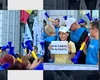 Bugetarii protestează în fața Ministerului Finanțelor. Acuză nerespectarea drepturilor salariale / Delegația BNS, chemată la discuții cu Nazare