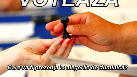 SONDAJ. Care va fi prezența la alegerile de duminică?