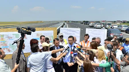 Ponta anunță că își condiționează candidatura la alegerile parlamentare din 2016 de terminarea unei autostrăzi