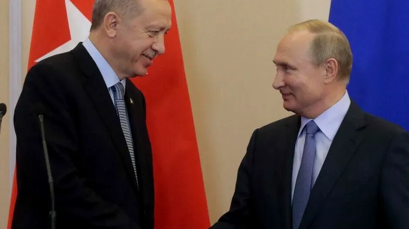 Erdogan i-a cerut lui Vladimir Putin ”încetarea imediată” a RĂZBOIULUI DIN UCRAINA