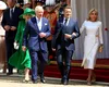 Emmanuel Macron, întâmpinat cu căldură și fast de regele Charles, la începutul unei vizite de STAT de trei zile în Marea Britanie