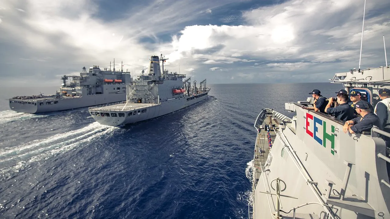 Crucișător american, alungat de chinezi din apropierea Insulelor Spratly