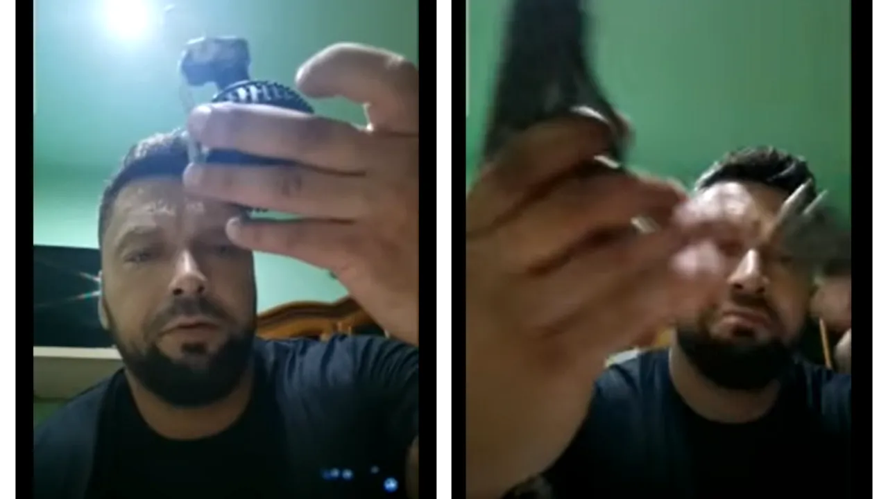 VIDEO. Şeful Poliţiei din Dâmboviţa, ameninţat de un interlop: „Dacă e să mă duc la pârnaie, mă duc pentru că te mierlesc”