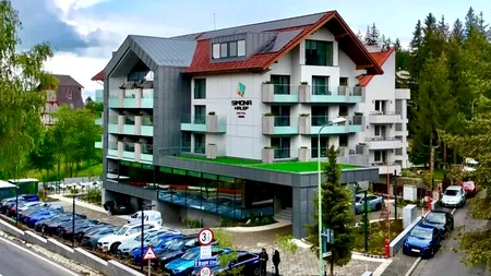 Imagini filmate cu drona de la hotelul Simonei HALEP din Poiana Brașov. Turiștii au fost luați prin surprindere: „Ne-a schimbat ziua!”