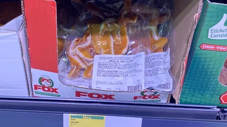 Câți lei costă 1 kg de urechi de porc în Kaufland. Bucureștenii au crezut ca este o eroare!
