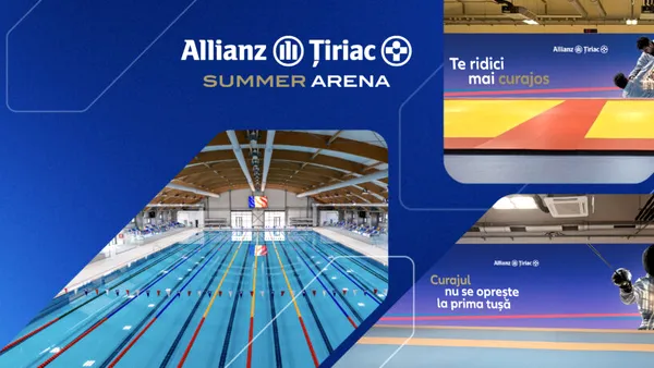 Comunicat: Fundația Țiriac lansează programe gratuite de inițiere în înot, scrimă și judo, la noua locație  Allianz-Țiriac Summer Arena din Otopeni