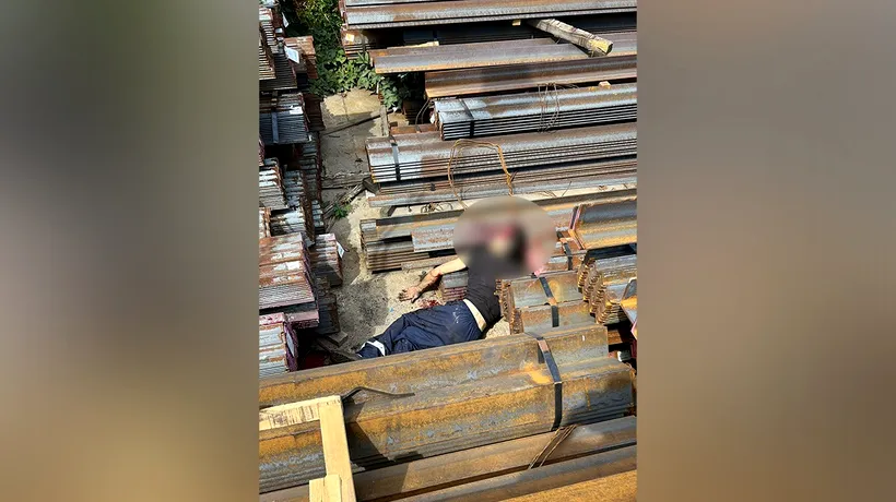 Un muncitor a murit pe loc, după ce mai multe bare de fier au căzut peste el. Unde a avut loc tragedia
