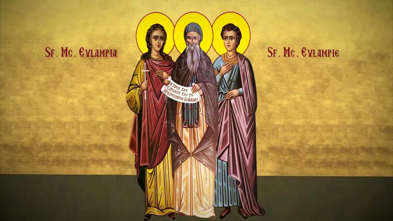 10 octombrie, sărbătoare importantă în calendarul creștin ortodox. Cine au fost Sfinţii Mucenici Evlampie şi Evlampia şi Sfântul Ambrozie de la Optina