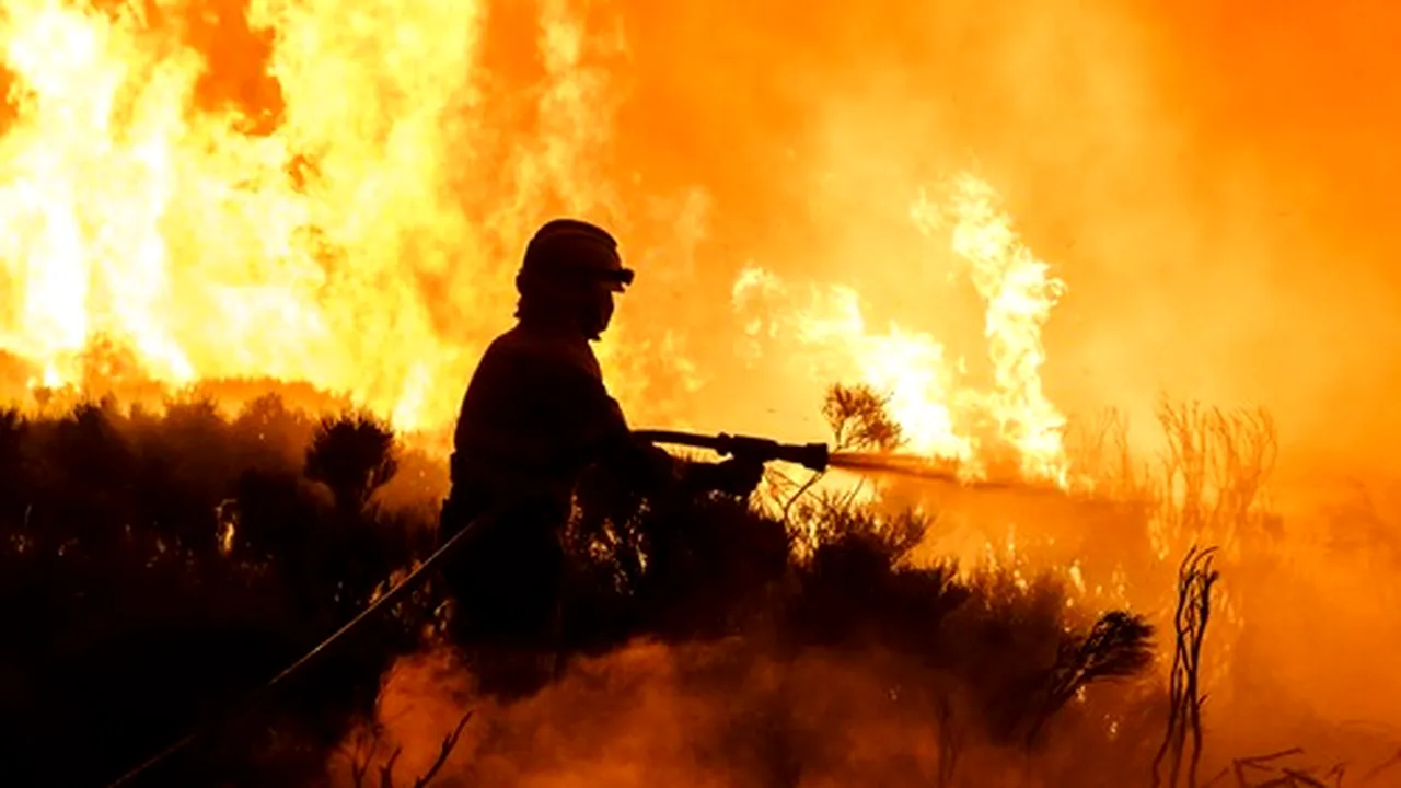 FOTO. Incendii în Spania, după ce s-au înregistrat temperaturi record  