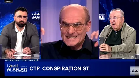 Ion Cristoiu: „CTP face TUMBE de imagine doar ca să atragă atenția. E bolnav de certitudini”