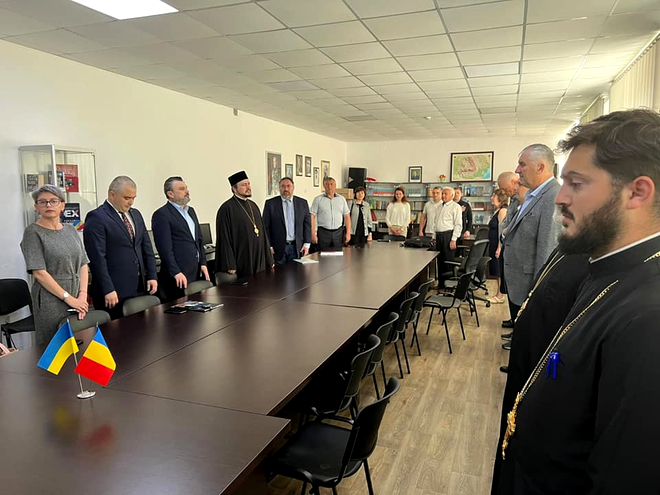 Secretarul de stat Gheorghe Cârciu, vizită în Ucraina / Sursa foto: Facebook