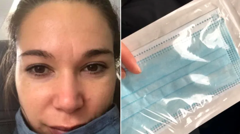 O tânără din România a fost dată jos din avion pentru că a refuzat să-și schimbe bandana din bumbac cu o mască chirurgicală: „Democrația a murit!” (VIDEO)