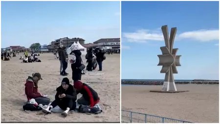 Litoralul de 1 Mai. În Vama Veche, tinerii își fac încălzirea pentru distracție, în timp ce Costineștiul este pustiu