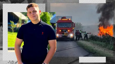 Dănuț a murit carbonizat, chiar în ziua în care și-a luat permisul. Video cu momentul cumplit în care mașina se izbește de copac