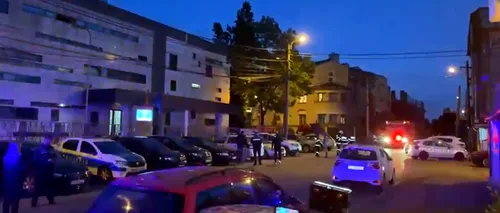 VIDEO | Alertă cu bombă la o secție de poliție din București