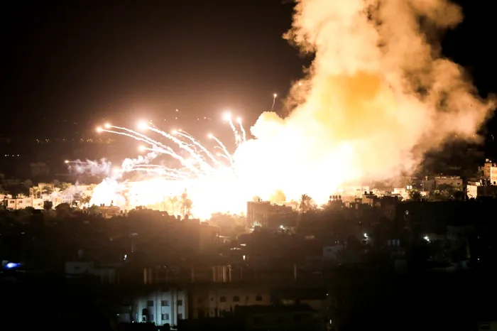 Bombardarea orașului Gaza. Sursa Foto: Profimedia 