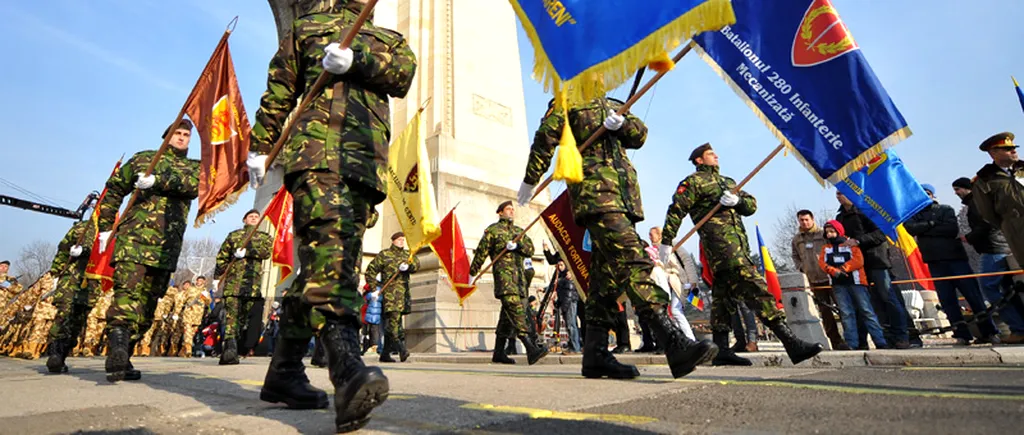 Ziua Armatei României, marcată cu ceremonii la Mormântul Ostașului Necunoscut din Capitală