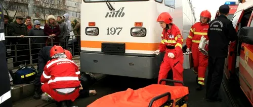 Bărbat călcat de un tramvai la Timișoara. Vatmanul este cercetat pentru ucidere din culpă
