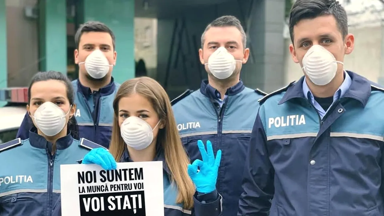 Polițiștii și cadrele medicale îi îndeamnă pe români să se autoizoleze: 