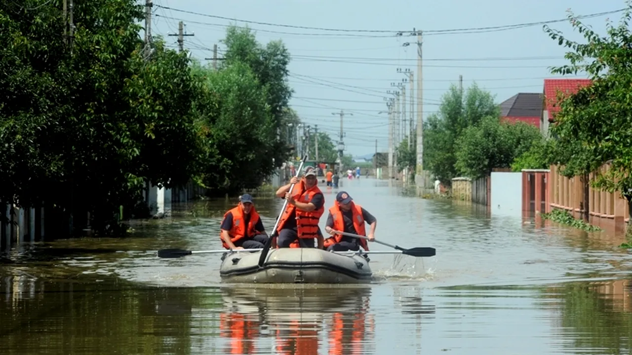 Cum se văd inundațiile de la Guvern. Oprea: 