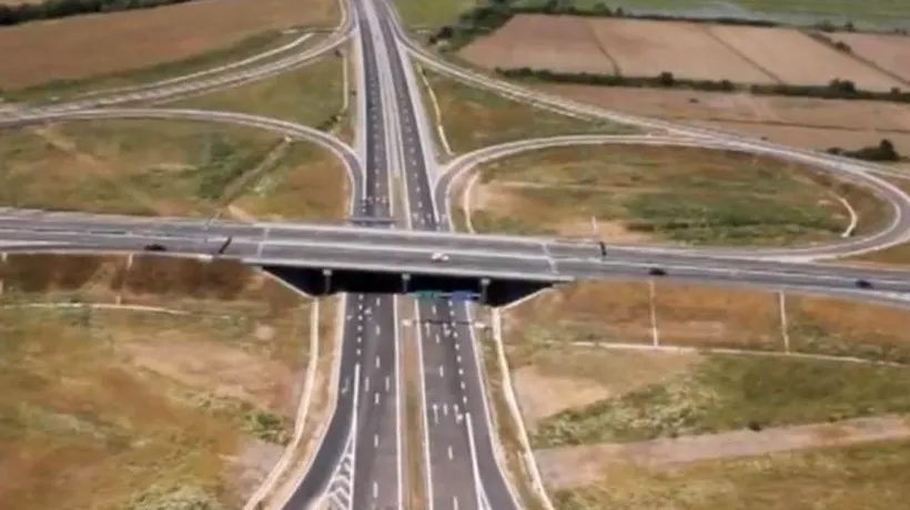IMAGINI cu cea mai ieftină autostradă din UE, inaugurată înainte de termen. Șoferii români, așteptați s-o încerce. VIDEO
