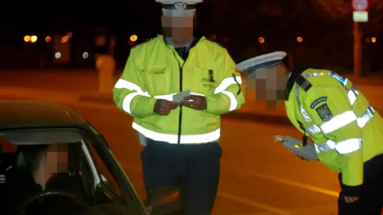 Un polițist din Cluj a fost prins beat criță la volan de colegii de la Rutieră. Alcoolemie record