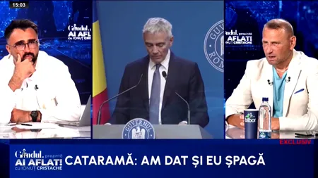 Viorel Cataramă: Nu poți să spui ca ai dat ȘPAGĂ pentru a nu intra în faliment