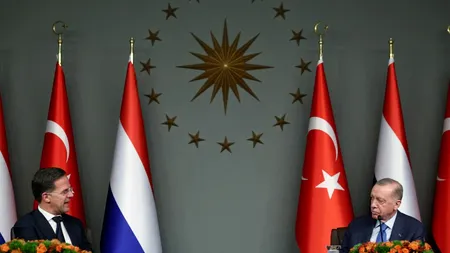 TURCIA îl susține pe Rutte pentru postul de secretar general NATO /Premierul Olandei nu are încă susținerea a trei țări, printre care România