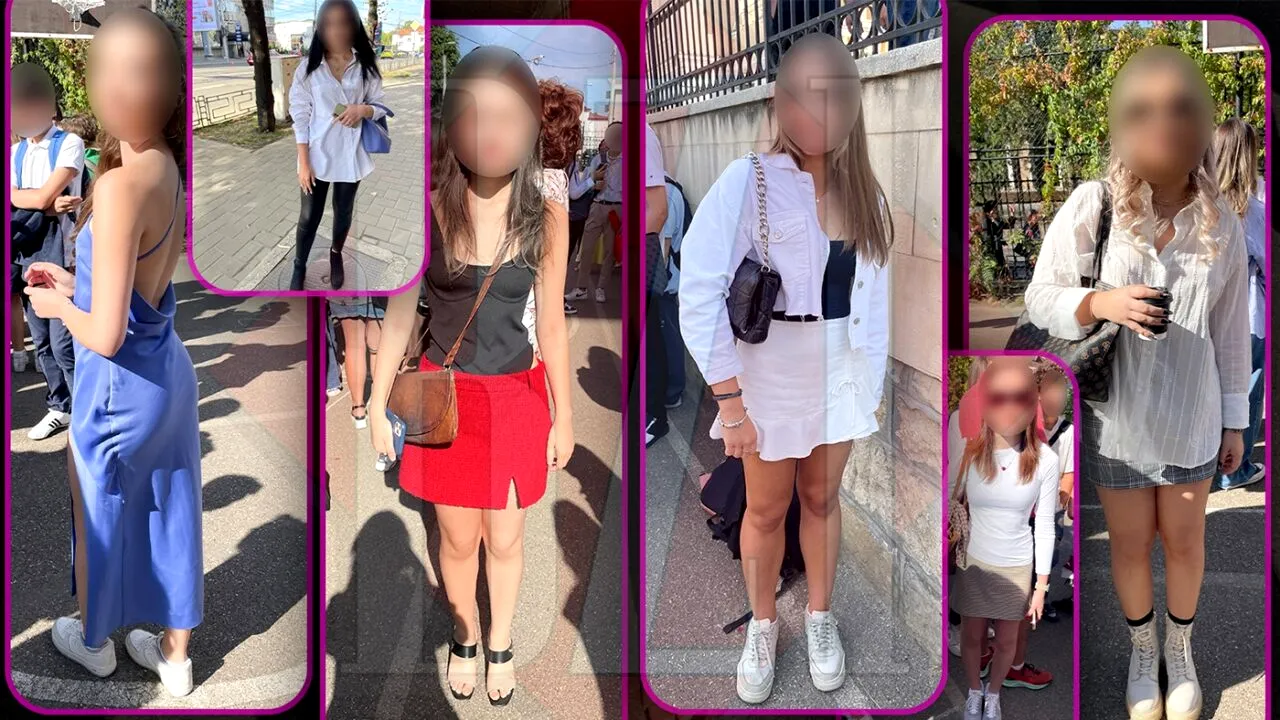 ELEVELE din Iași au făcut „parada modei” în prima zi de școală. Cum s-au îmbrăcat la festivitatea de deschidere