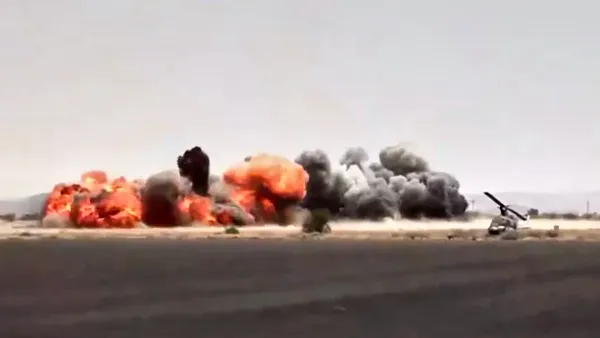 Escaladare majoră în Peninsula Arabică după ce rebelii houthi au răspuns cu zeci de rachete și drone la bombardamentele Arabiei Saudite