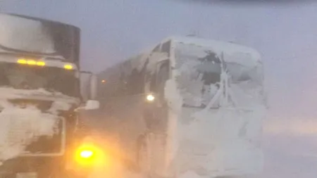 Membrii Interpol, blocați de două zile în zăpadă