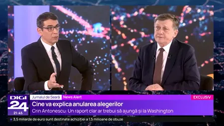 Crin Antonescu: „Georgescu e o STAFIE a regimului comunist”