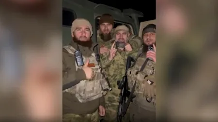 VIDEO | „Allah Akbar” - Militarii ceceni se pregătesc să atace Kievul și strigă mesaje jihadiste