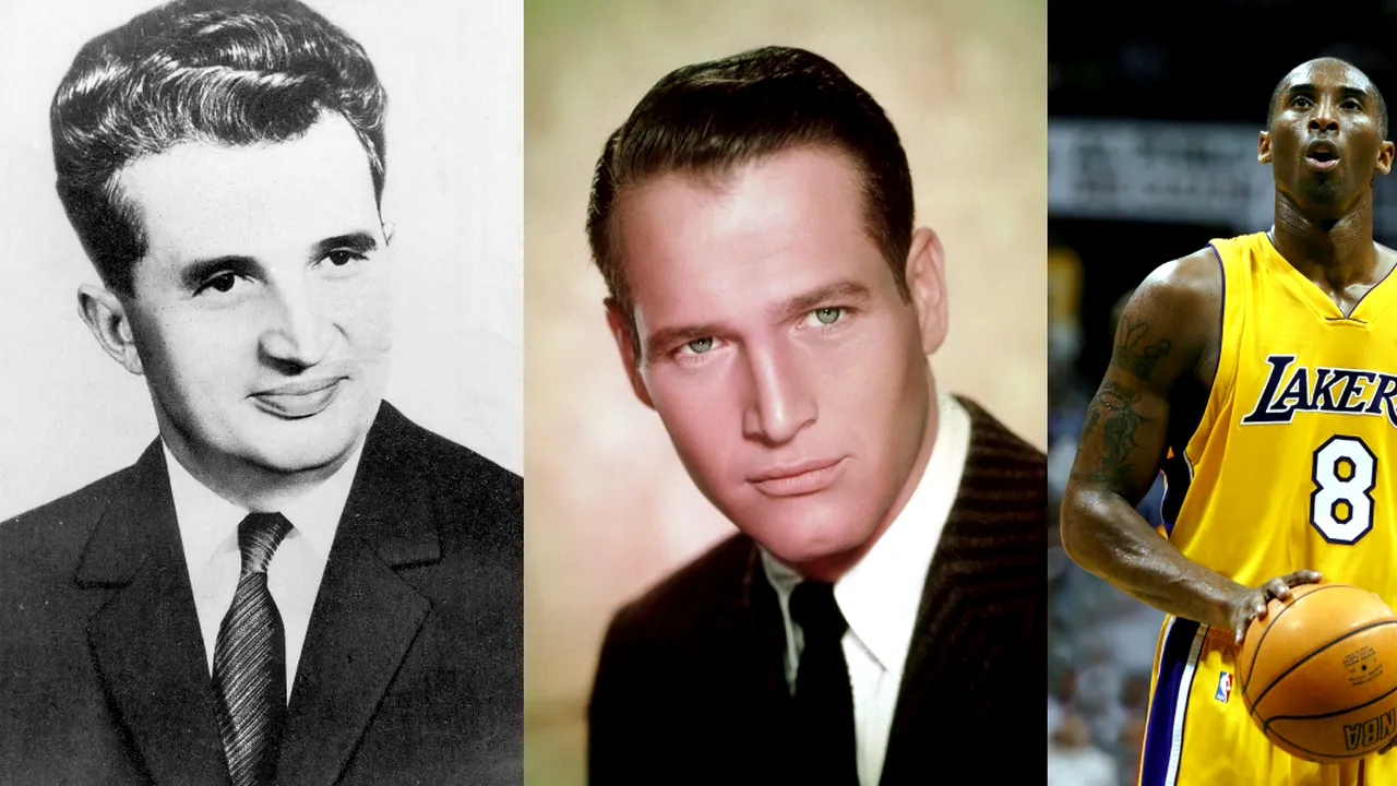 26 IANUARIE, calendarul zilei: Nicolae Ceaușescu ar fi împlinit 107 ani/ Paul Newman ar fi făcut 100/ 5 ani de la decesul lui Kobe Bryant