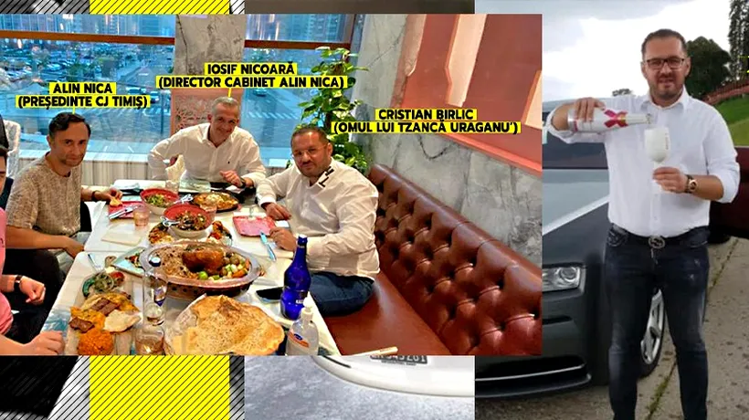 EXCLUSIV | Fotografiat la masă cu interlopul Birlic, președintele CJ Timiș se spală pe mâini într-o afacere de multe milioane €: ”Nu știu cine e domnul respectiv! Nu-i mai țin minte numele...”