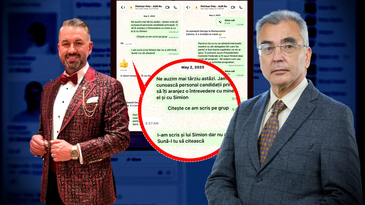 După ce Petrișor Peiu a declarat la Gândul că Dragoș Sprînceană e nemulțumit că AUR nu a vrut să facă lobby în SUA prin el, omul de afaceri ripostează și publică mesajele dintre el și conducerea partidului