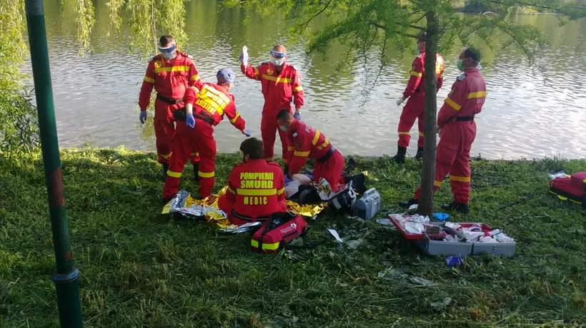 Un tânăr a fost găsit mort pe malul lacului din parcul Plumbuita, în sectorul 2. Polițiștii încearcă să afle cauza decesului