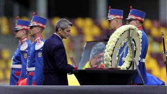 Discursul EMOȚIONANT al lui Răzvan Lucescu la înmormântarea tatălui său