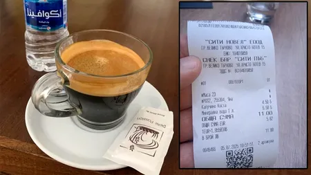 Cât a plătit Gigi din Giurgiu pentru o apă și o cafea, în Bulgaria. Cum a fost păcălit