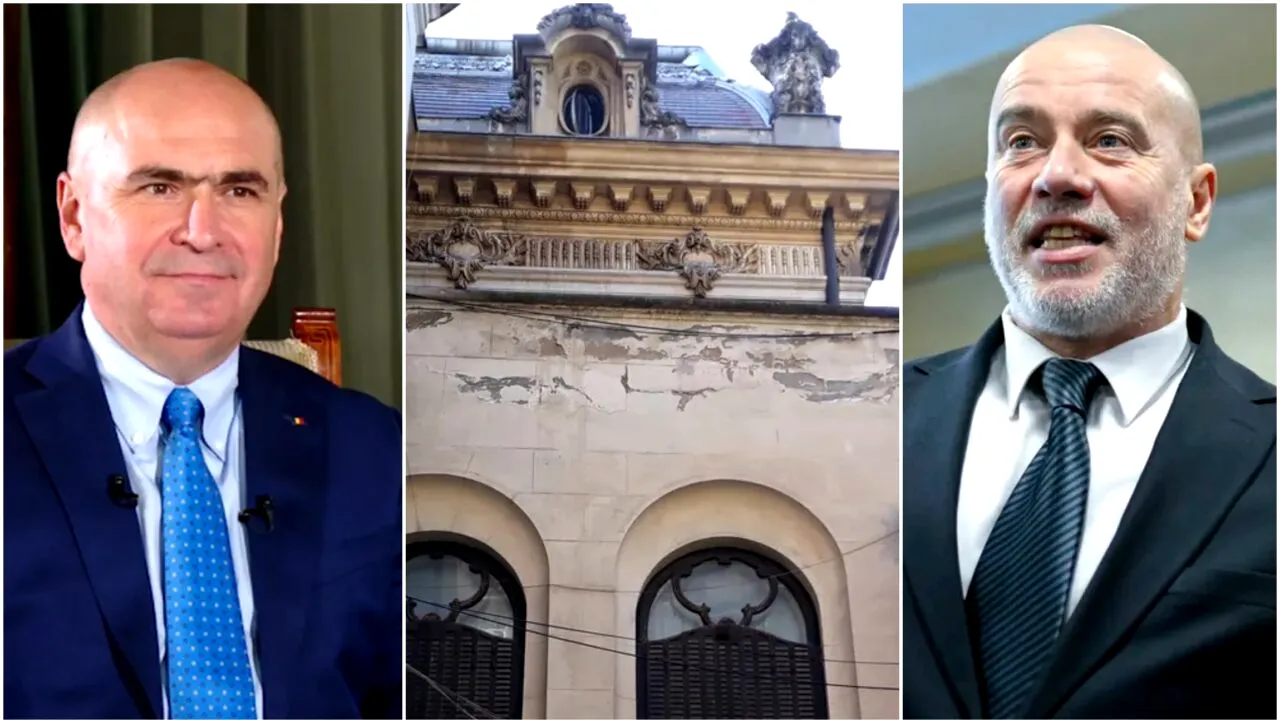 Pe ultima sută de metri, Guvernul demis Bolojan aprobă fondurile pentru reabilitarea Palatului Cantacuzino. Lucrările au stagnat un an și jumătate