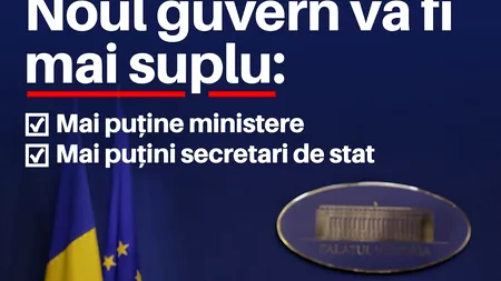 USR anunță desființarea Ministerului Familiei și reducerea numărului de secretari de stat. 