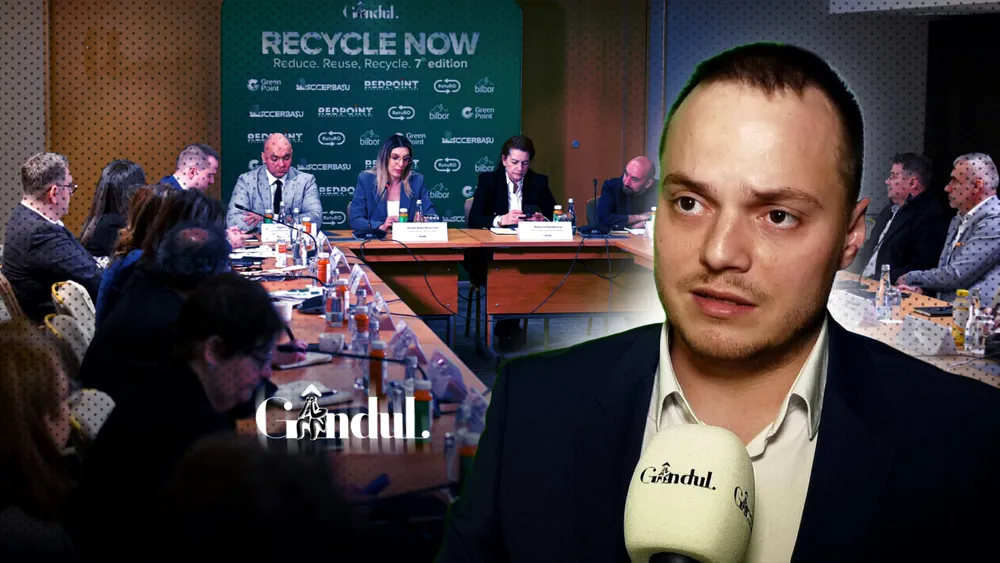 Laurențiu Păștinaru, vicepreședinte ANMAP, la Gândul Recycle Now: „Educația tinerilor este cheia pentru creșterea reciclării în România”