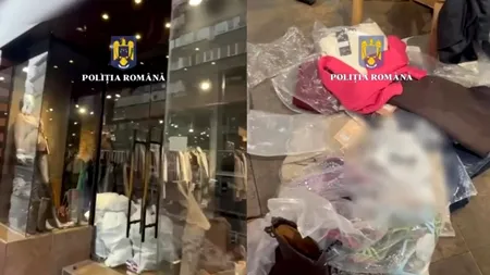 Percheziții în cazul a două magazine de lux din Capitală, care aveau la vânzare produse contrafăcute