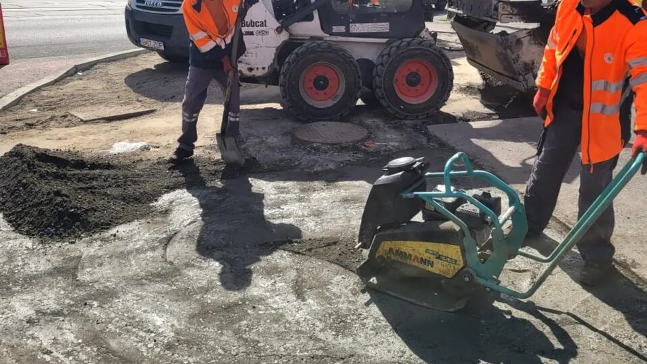 (P) Primăria Sectorului 5 accelerează reparațiile străzilor odată cu reducerea traficului: Calea Rahovei, Str. Valdemar Lăscărescu, Intr. Teremia